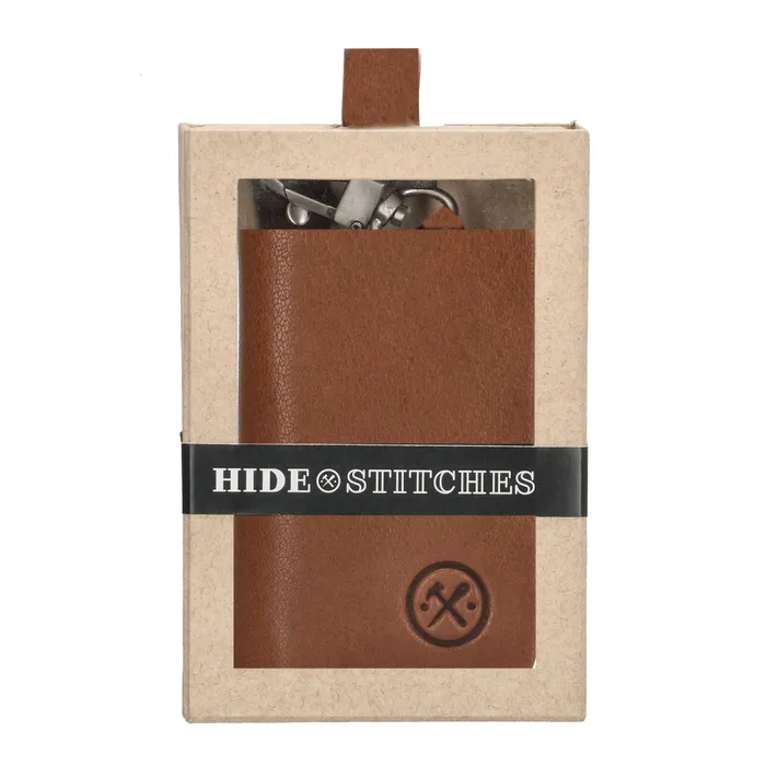 Hide & Stitches Yosemite Sleuteletui Bruin