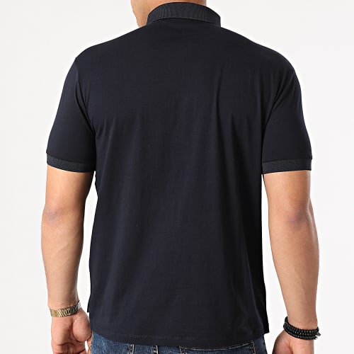 Polo Manches Courtes 8NZF80-Z8H4Z Bleu Marine