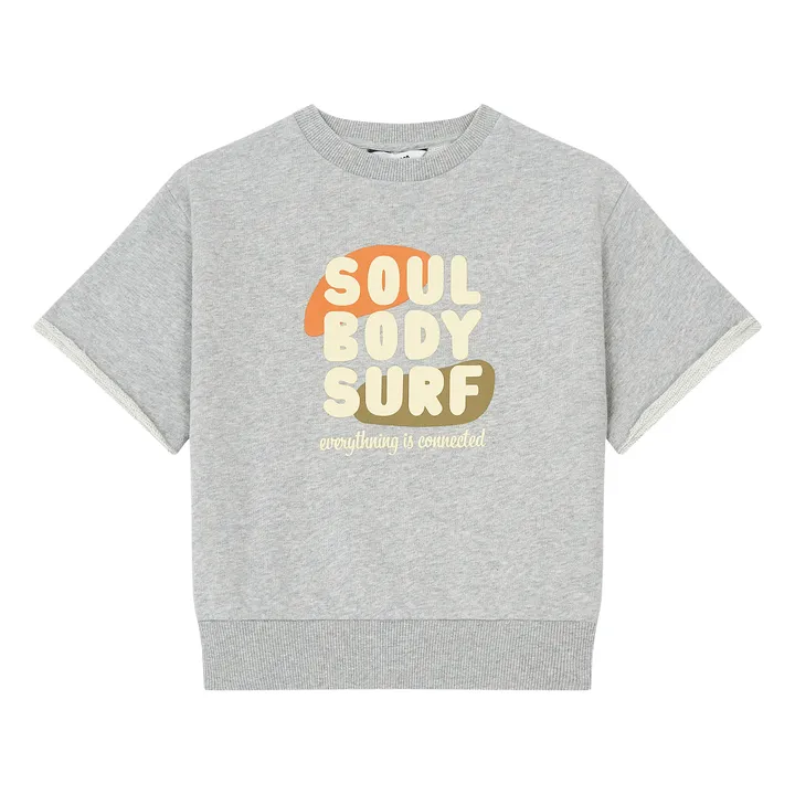 Hundred Pieces Sweat Manche Courte Coton Bio