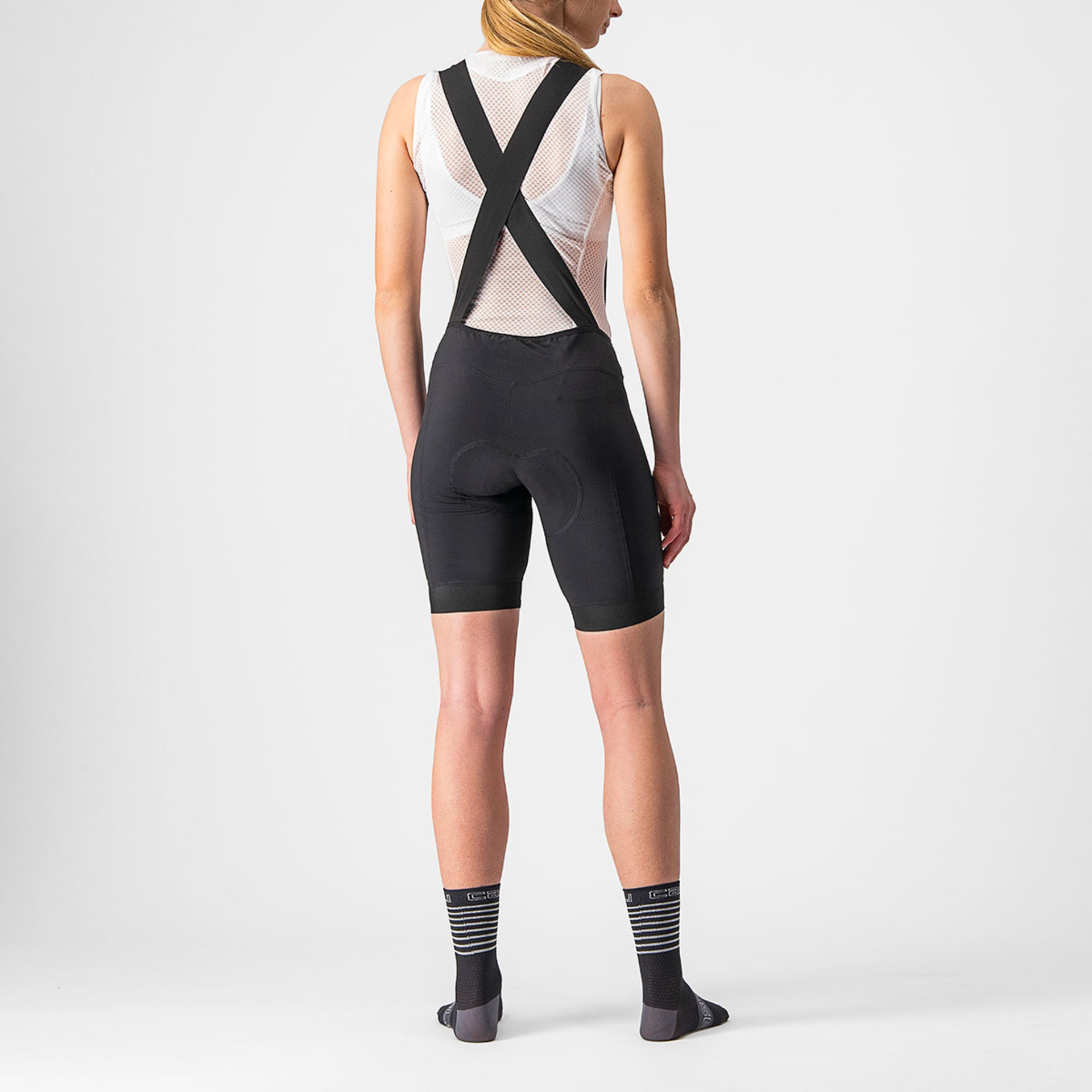 Castelli Endurance Fietsbroek Kort Zwart Dames