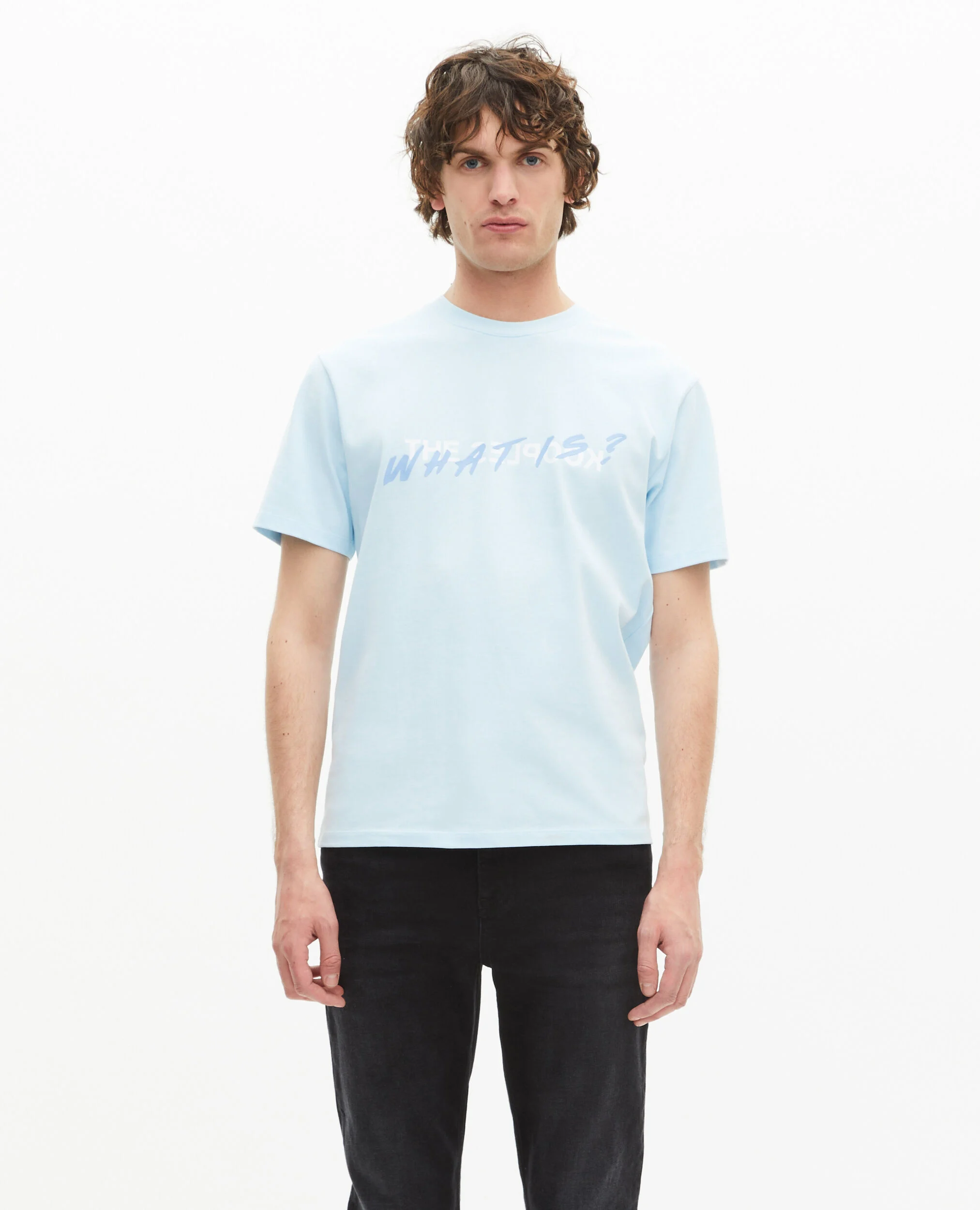 T-shirt What is bleu clair