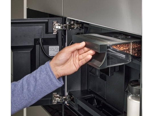 BOSCH - Expresso encastrable CTL7181B0, Série 8, tout automatique, noir