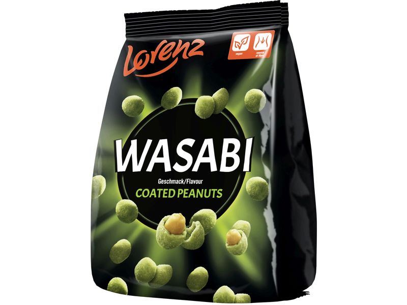 Lorenz Erdnüsse Wasabi 800 g Erdnüsse mit japanischem Flair