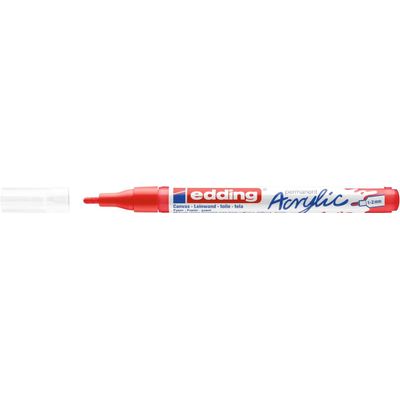 Edding 5300 - Marqueur acrylique - rouge