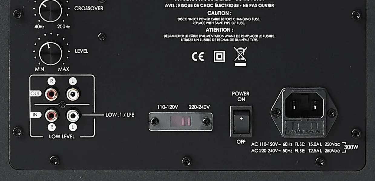 Elipson Prestige Subwoofer 12.1 Caissons de basses