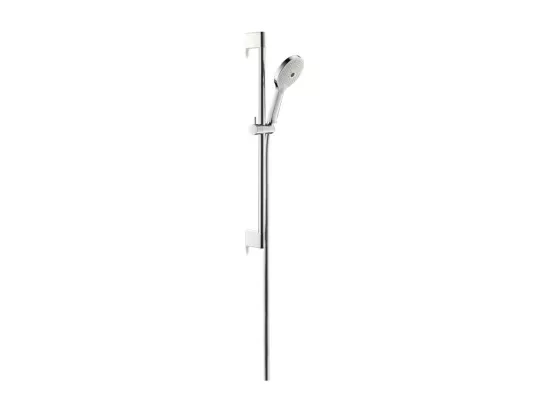 Pommeau de douche DURAVIT 3 jets type massage flexible et barre chromé