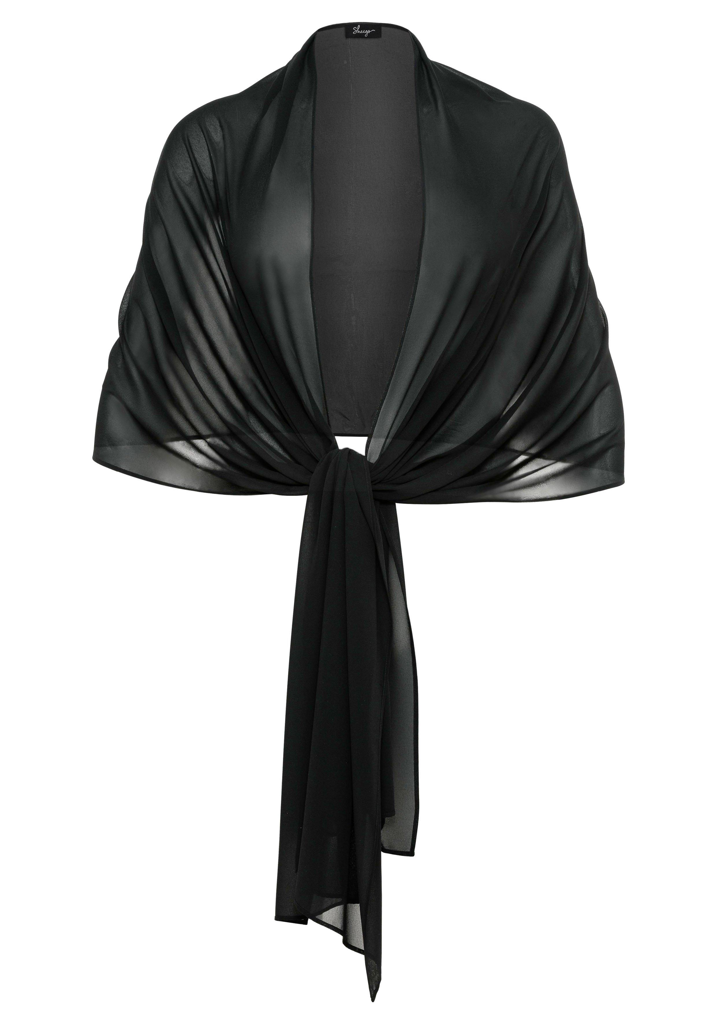 Stola aus fließendem Chiffon