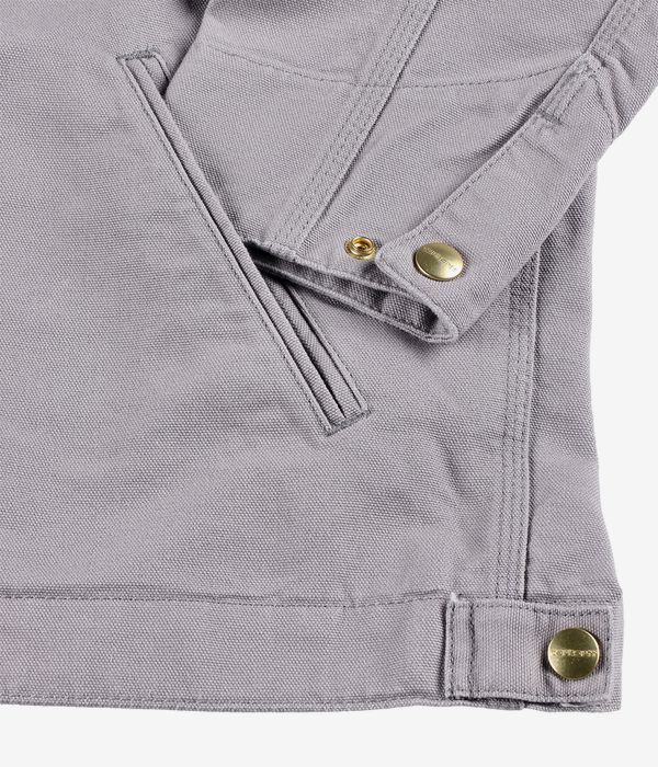 Carhartt WIP Detroit Organic Dearborn Jacke (yosemite black rinsed)