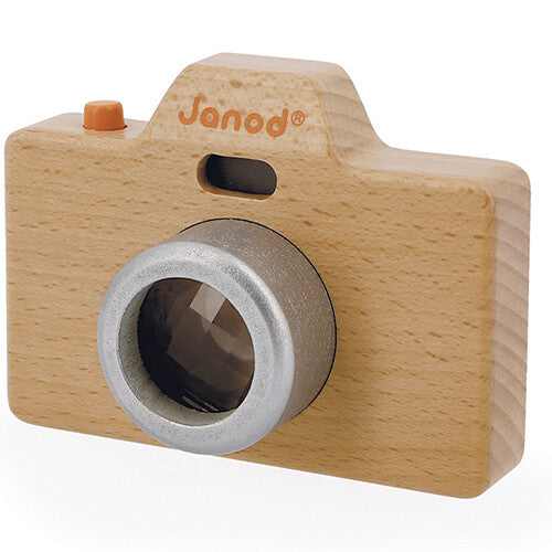 Janod fotocamera met geluid, flits en caleidoscoop - groen