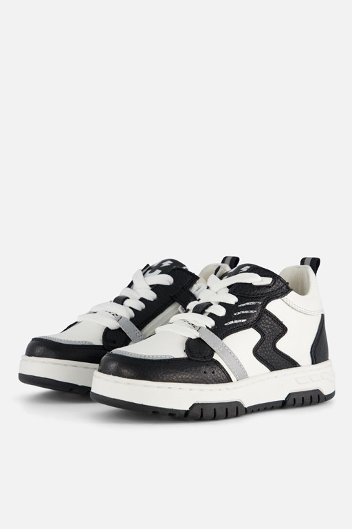 Muyters Sneakers zwart Leer