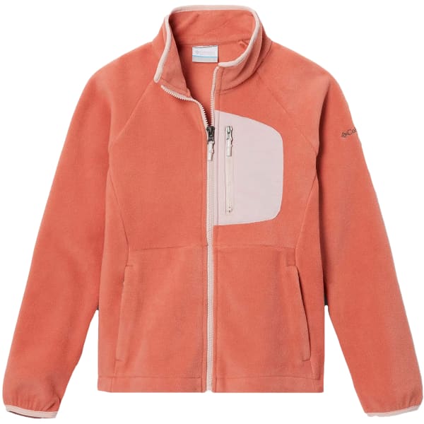 Veste polaire randonnée COLUMBIA FAST TREK III FULL ZIP FADED PEACH/DUSTY PINK