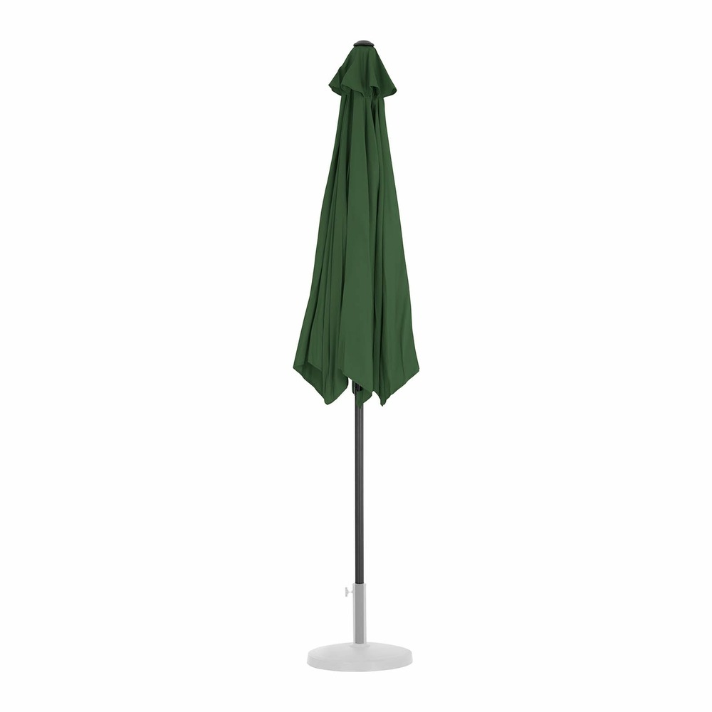 Grand parasol hexagonal diamètre 270 cm vert