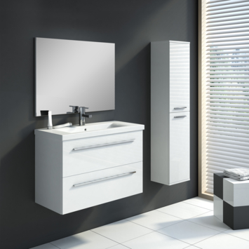 Atlantic Badkamermeubelset Sienna - Wit 80 cm