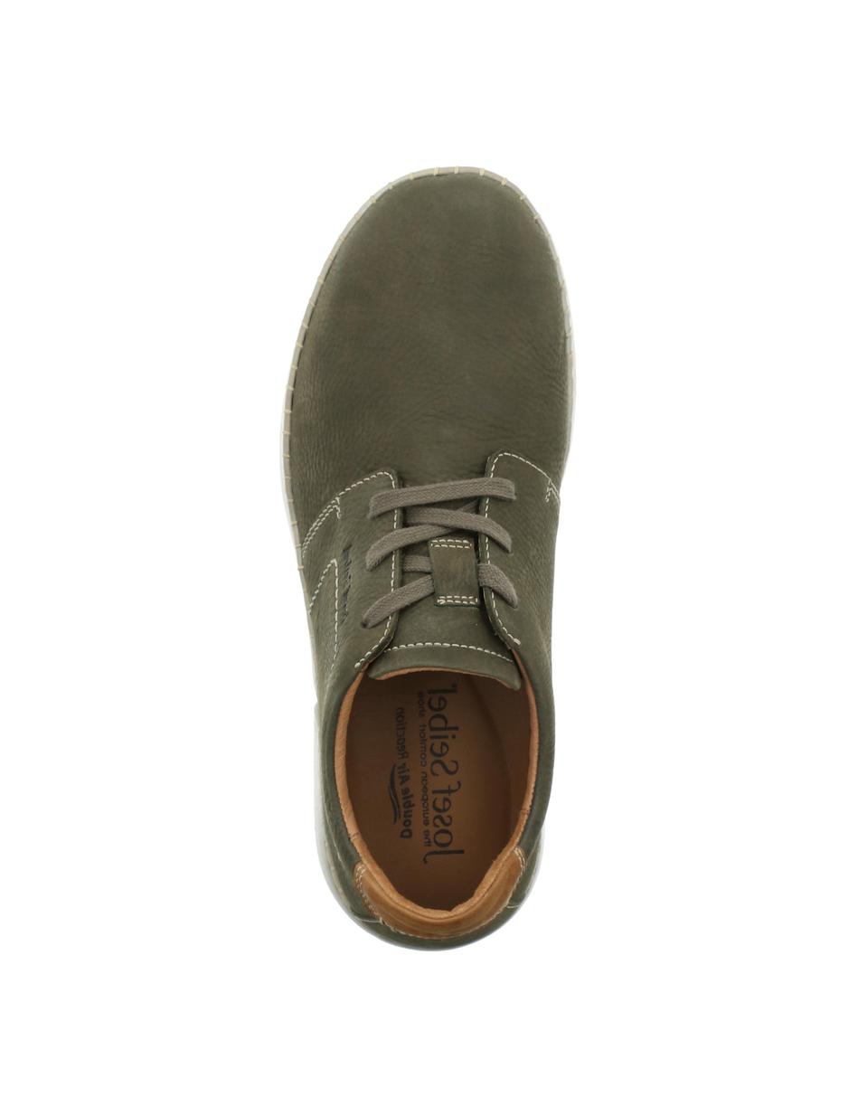 Halbschuh Louis 01, moos-kombi