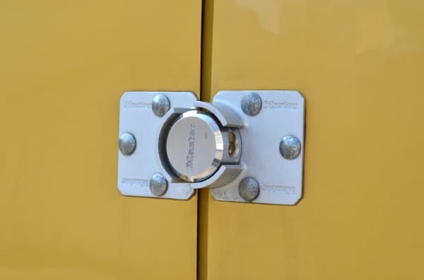 MASTER LOCK 736EURD, Kjedefri hengelås, Nøkkellås, Bruk bare én nøkkel, Gjerde, Garage, Port, Workshop, Sølv, Stål