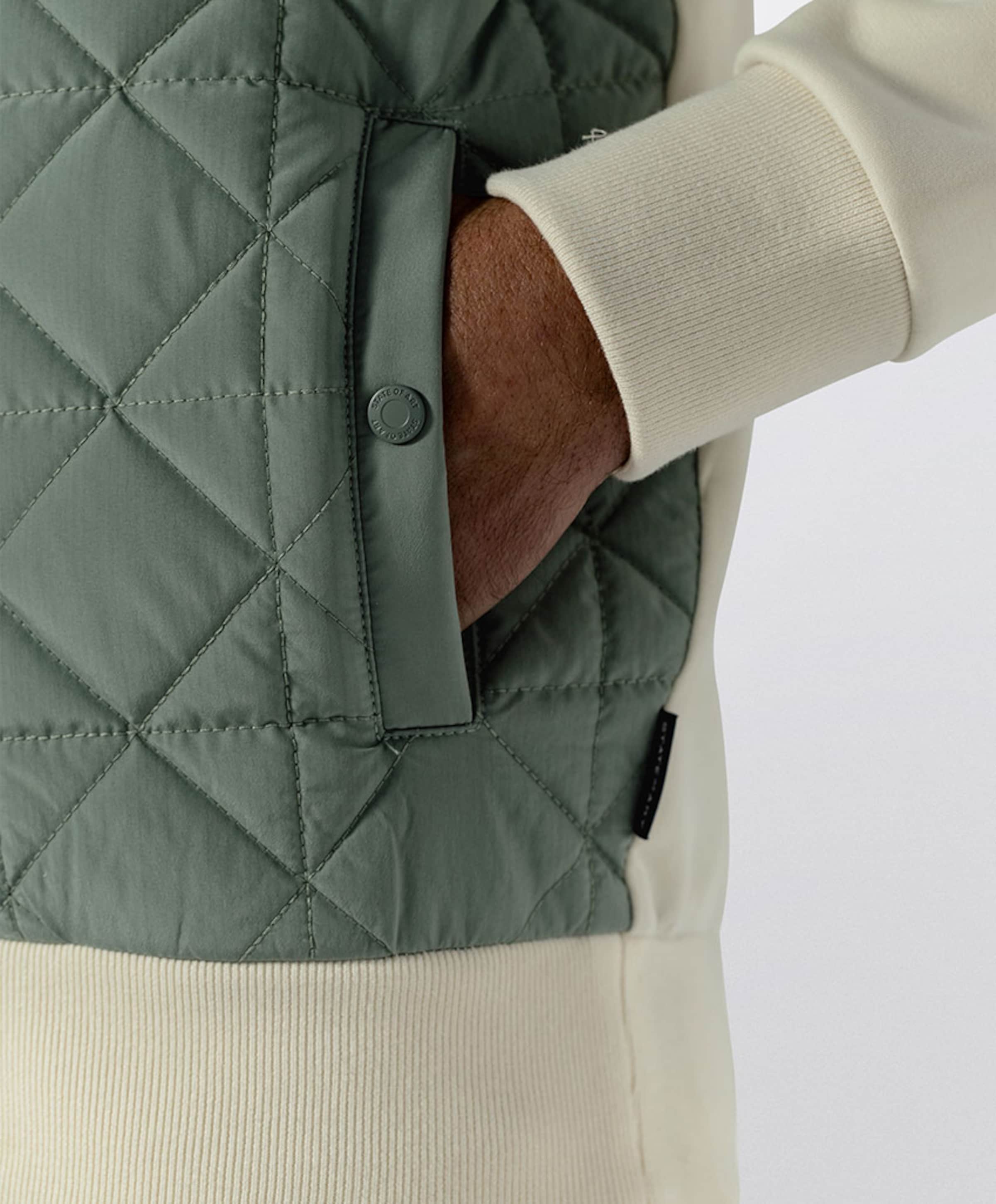 State of Art Heren vest groen