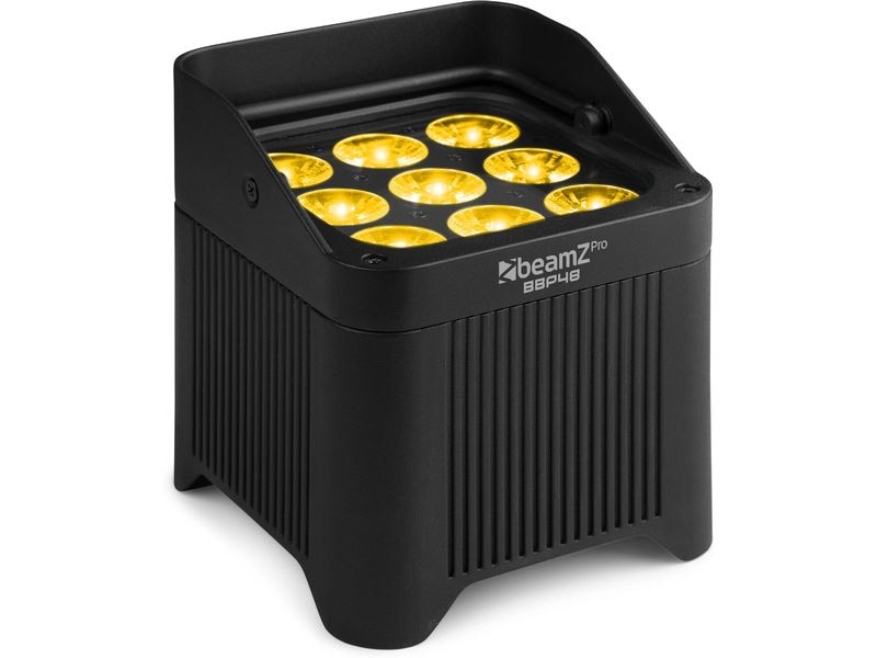 BeamZ Pro Bodenstrahler BBP48 Kompakter akkubetriebener Scheinwerfer mit 12 W LEDs