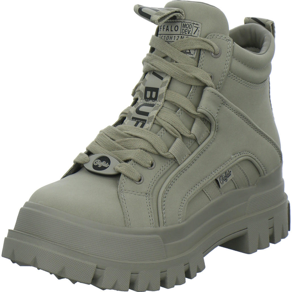 Buffalo Stiefel Damen Aspha NC Mid Hellgrau