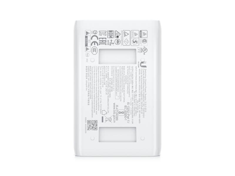 Ubiquiti PoE  Injector U-POE-AT Kompakter PoE  Injektor, der Ihre Ubiquiti Access Points und Kameras mit einer Leistung von 30 W versorgen kann