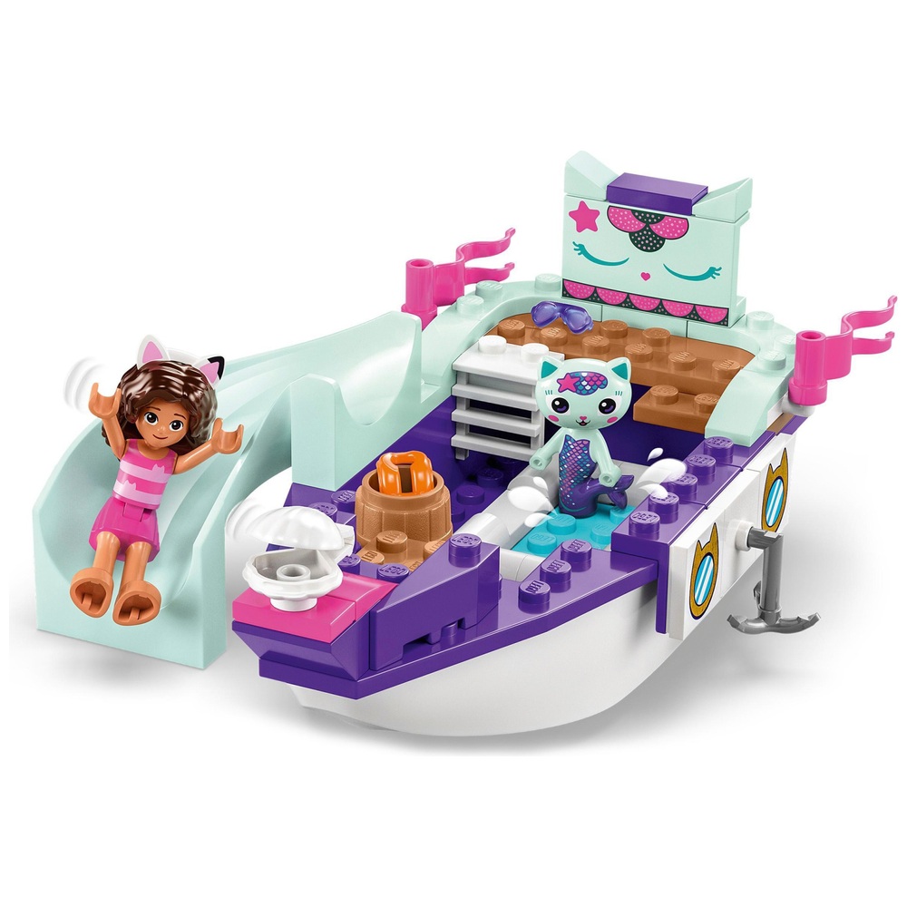 LEGO Gabbys Puppenhaus 10786 Gabby & MerCats Schiff & Spa Set