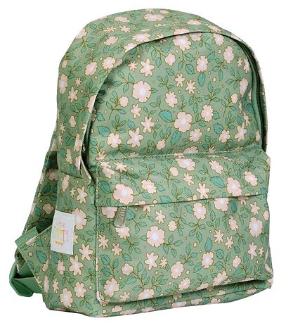 A Little Lovely Company Rucksack - Blossoms Sage