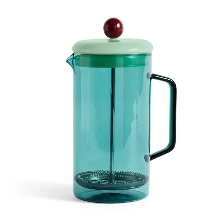 HAY - French Press Kaffeebereiter, 1 l, aqua