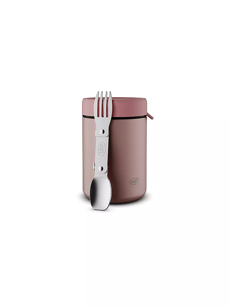 ALFI Isolierbecher -Thermosbecher ISO-FOOD 0,35l Rose Mat rosa