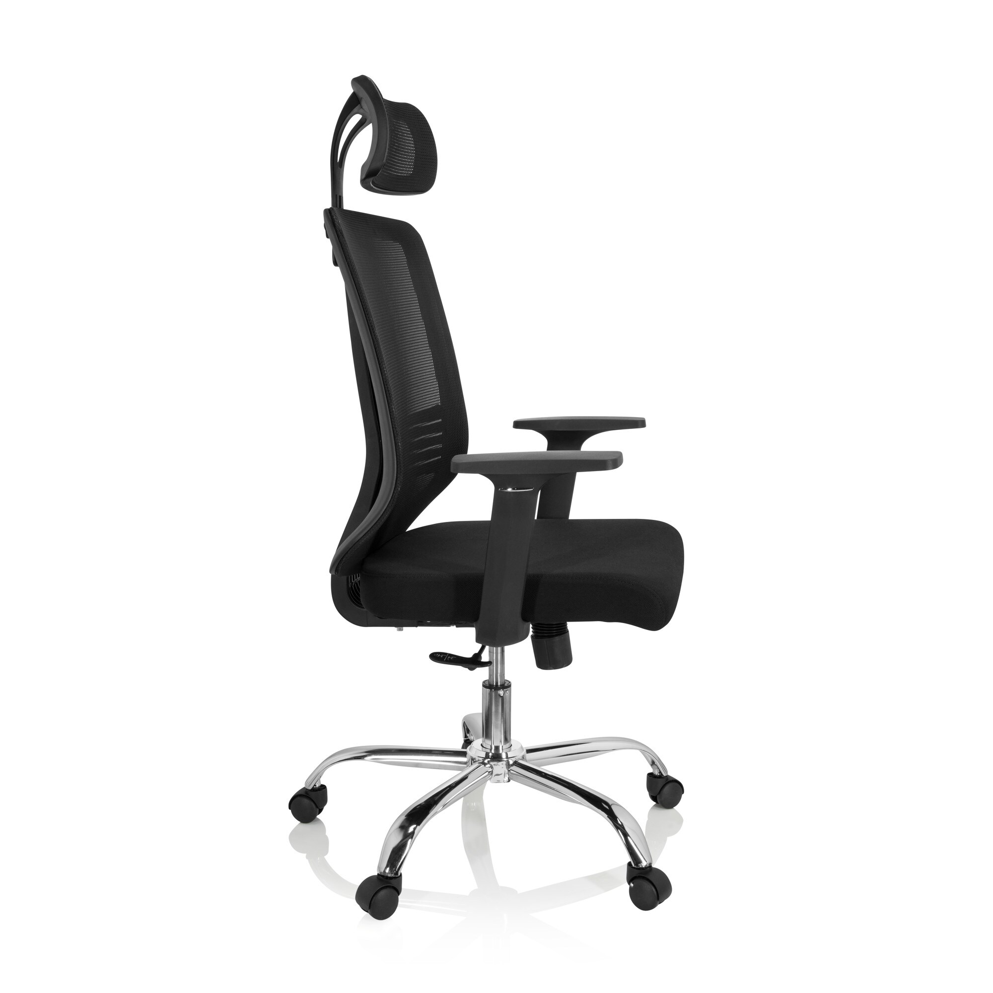 Home Office Bürostuhl ZH 200 Stoff/Netzstoff mit Armlehnen hjh OFFICE