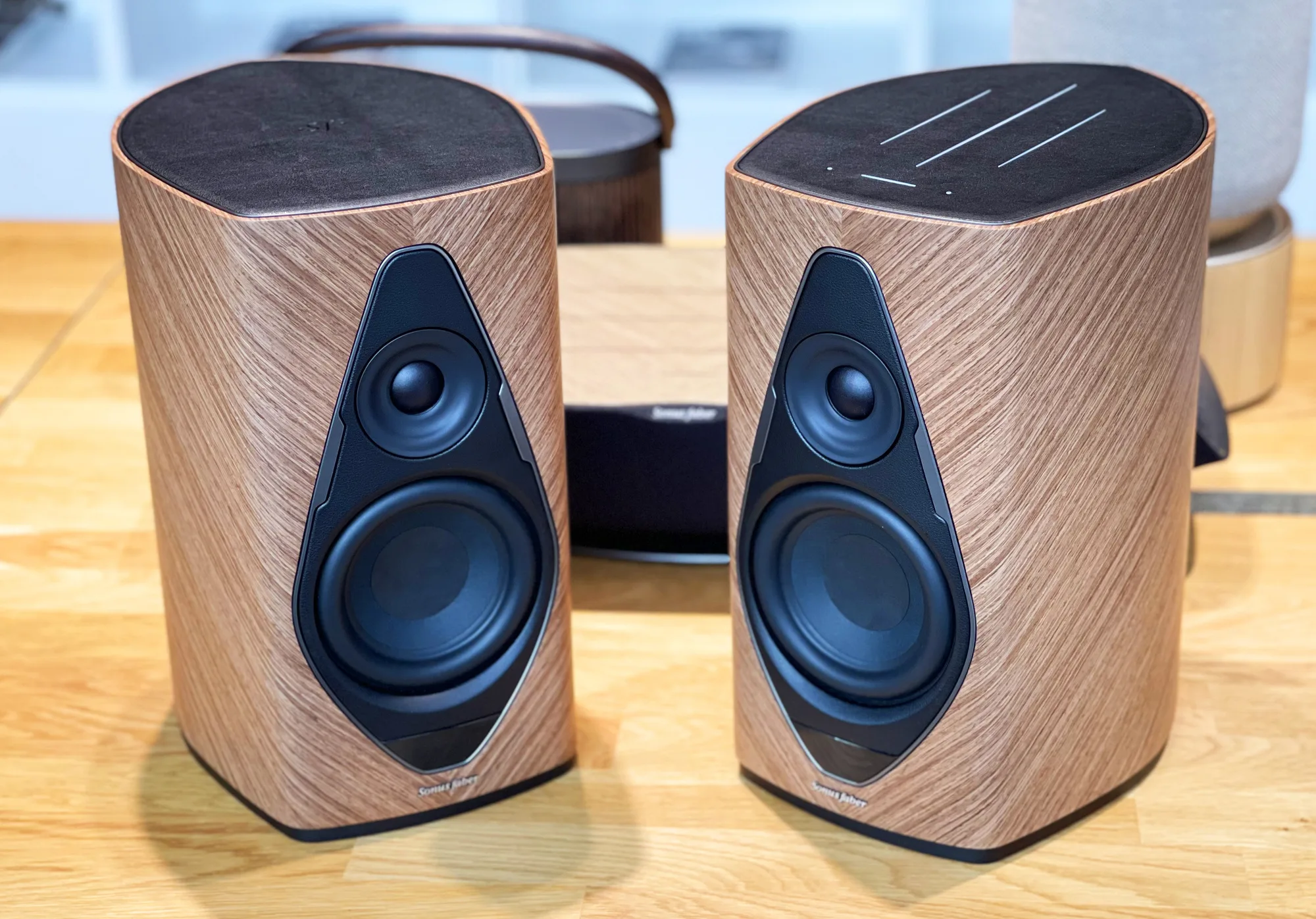 Sonus Faber Duetto Noyer Enceintes sans fil hi-fi