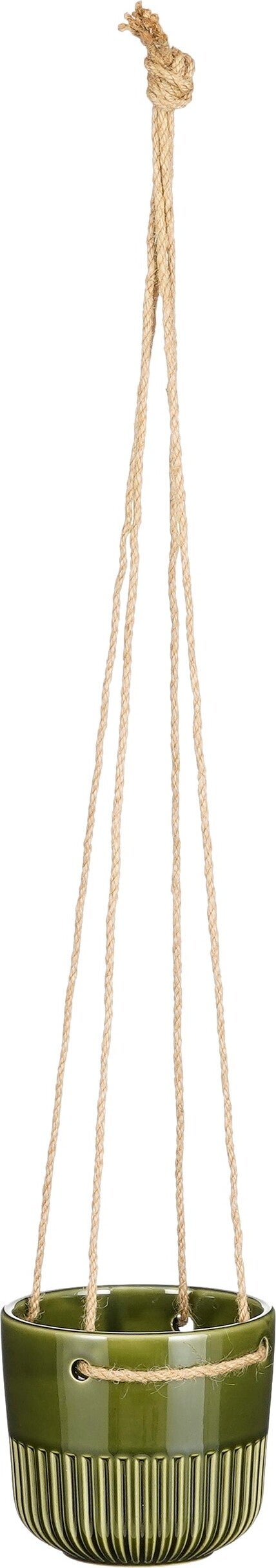 Mica Decorations hangpot Primo groen D 12,5 H 11 cm
