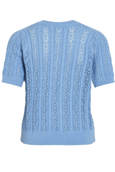 Vila blauwe dames t-shirt