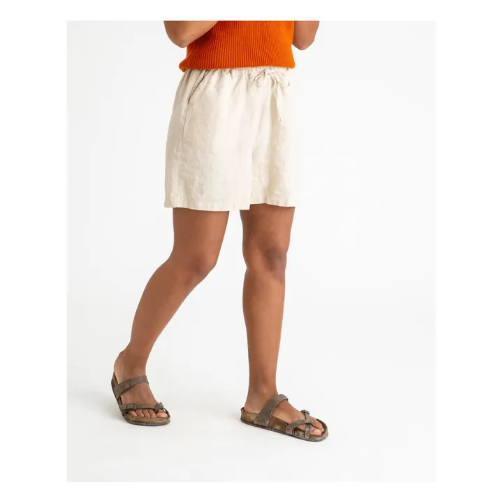 Matona Short Lin | Ecru