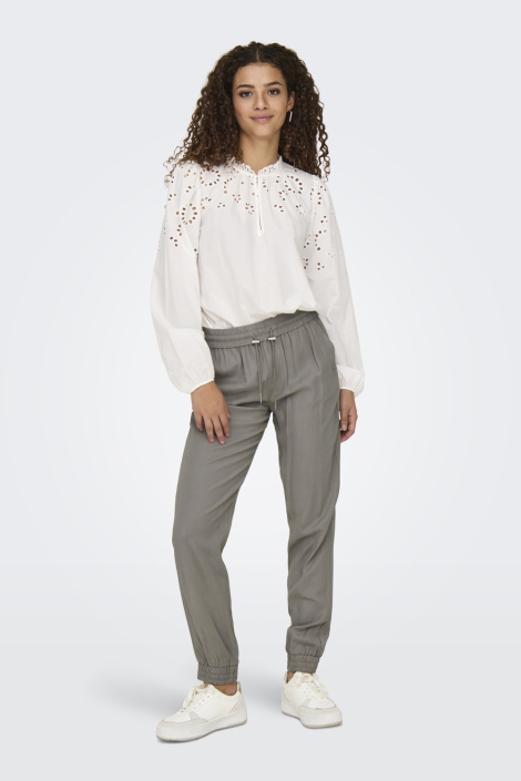 Only grijze dames broek
