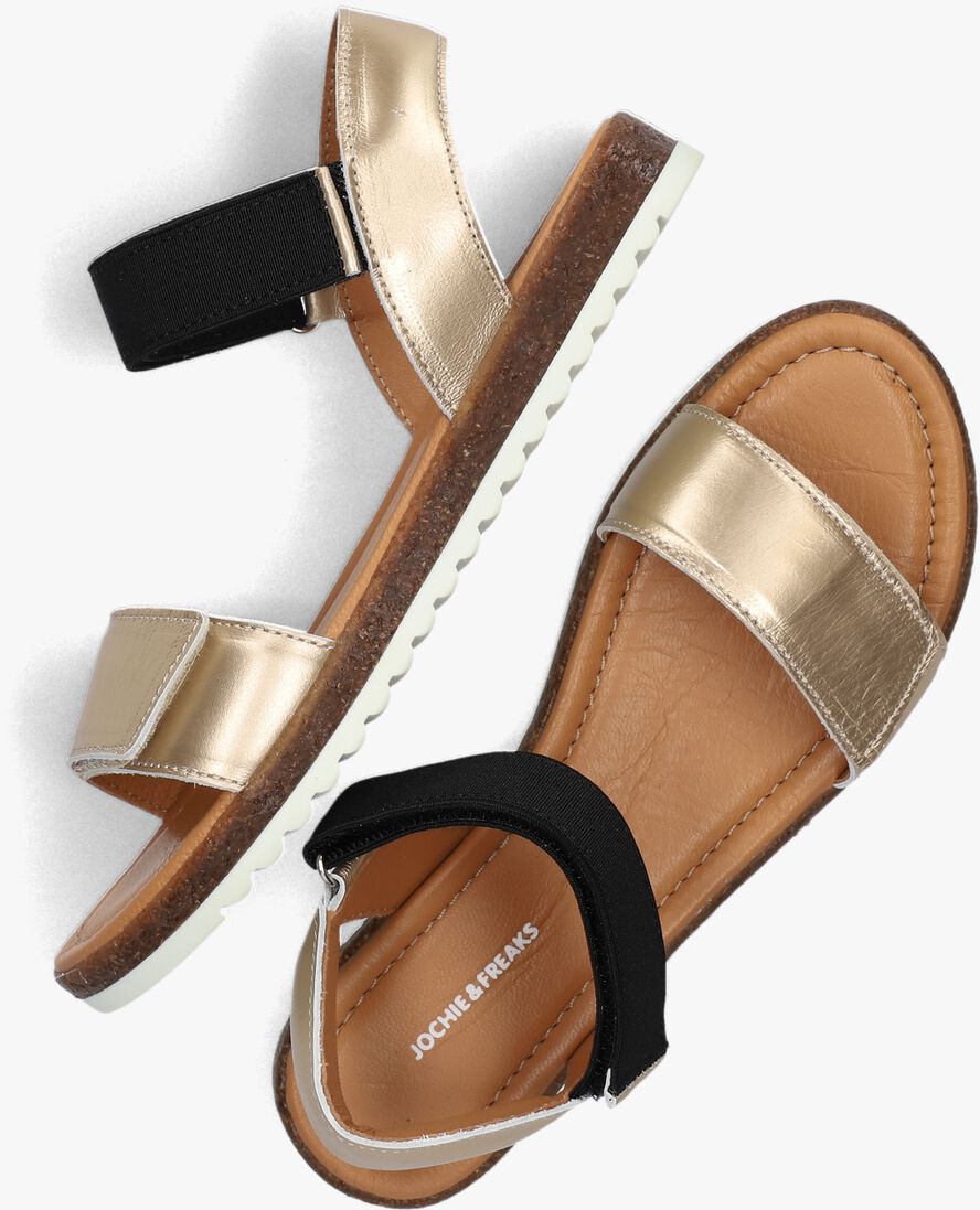 JOCHIE & FREAKS gouden jochie & freaks sandalen soul