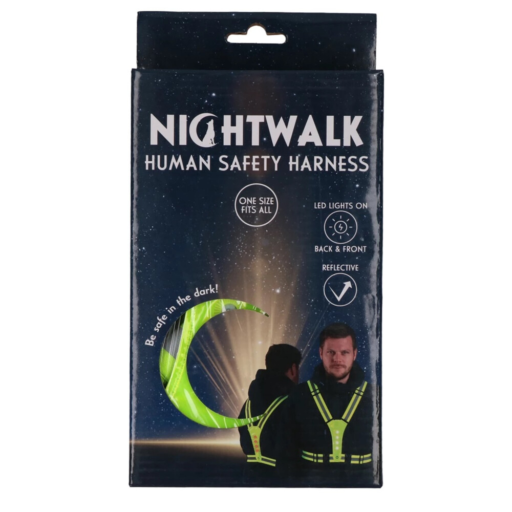 Nightwalk Human Safety Harness Yellow