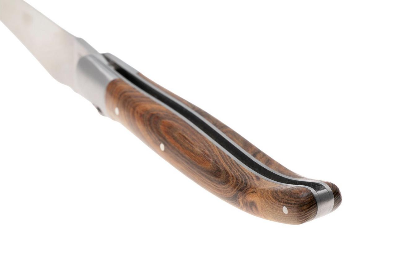 Laguiole en Aubrac Pistachio, Matt Bolster, zakmes, 12 cm