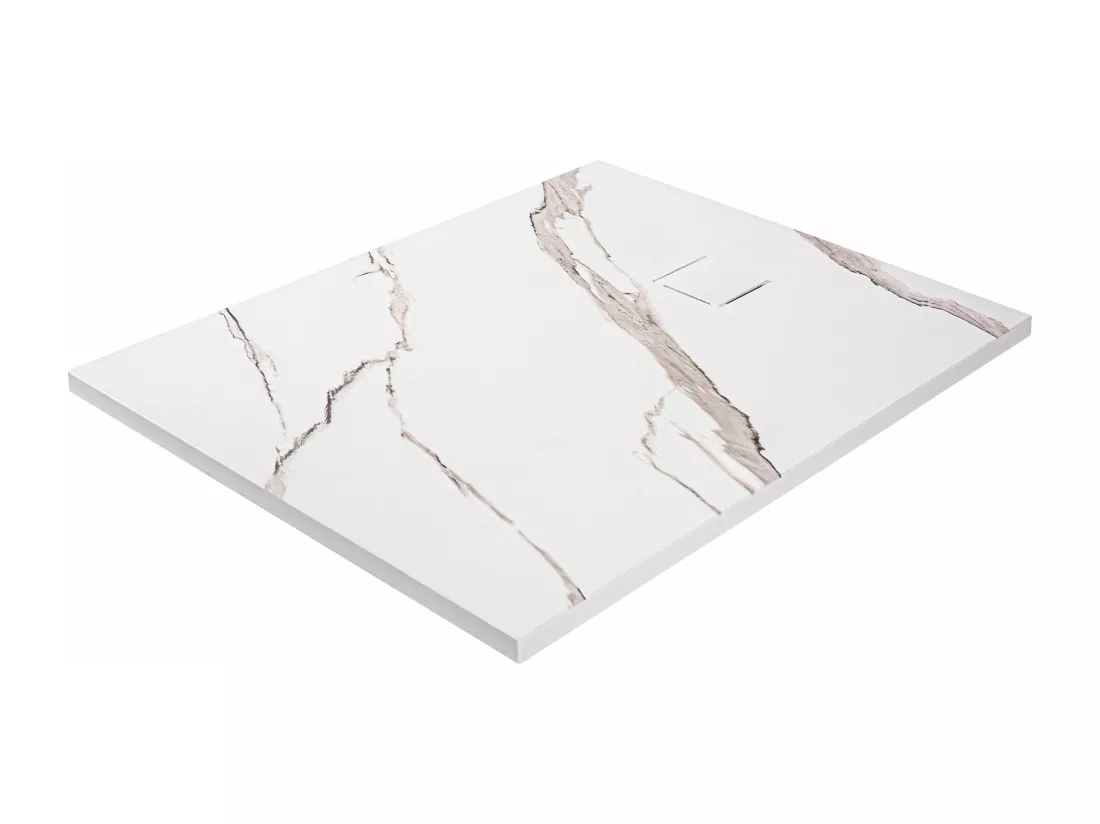 Receveur De Douche Rea Magnum Carrara 90X120 White