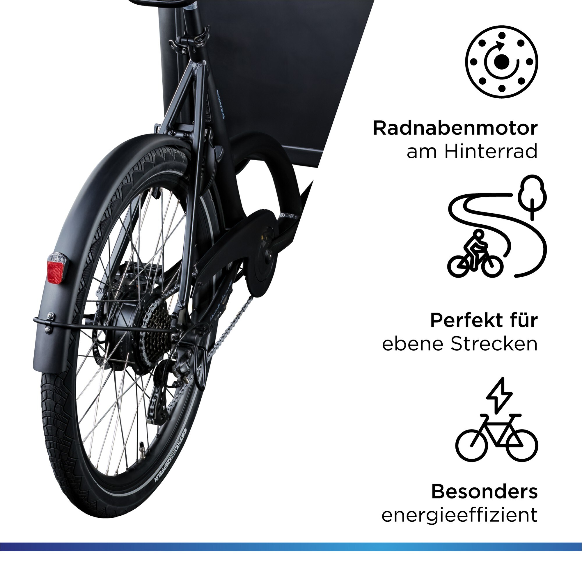 Zündapp Cargo C2426 E Bike 26/24 Zoll Elektro Bike Pedelec Lastenfahrrad
