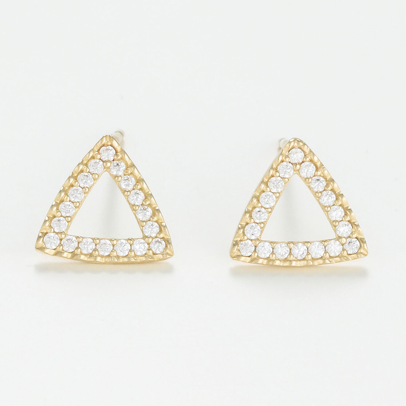 Instant d'Or Boucles d'oreilles Ari Zirconium or jaune