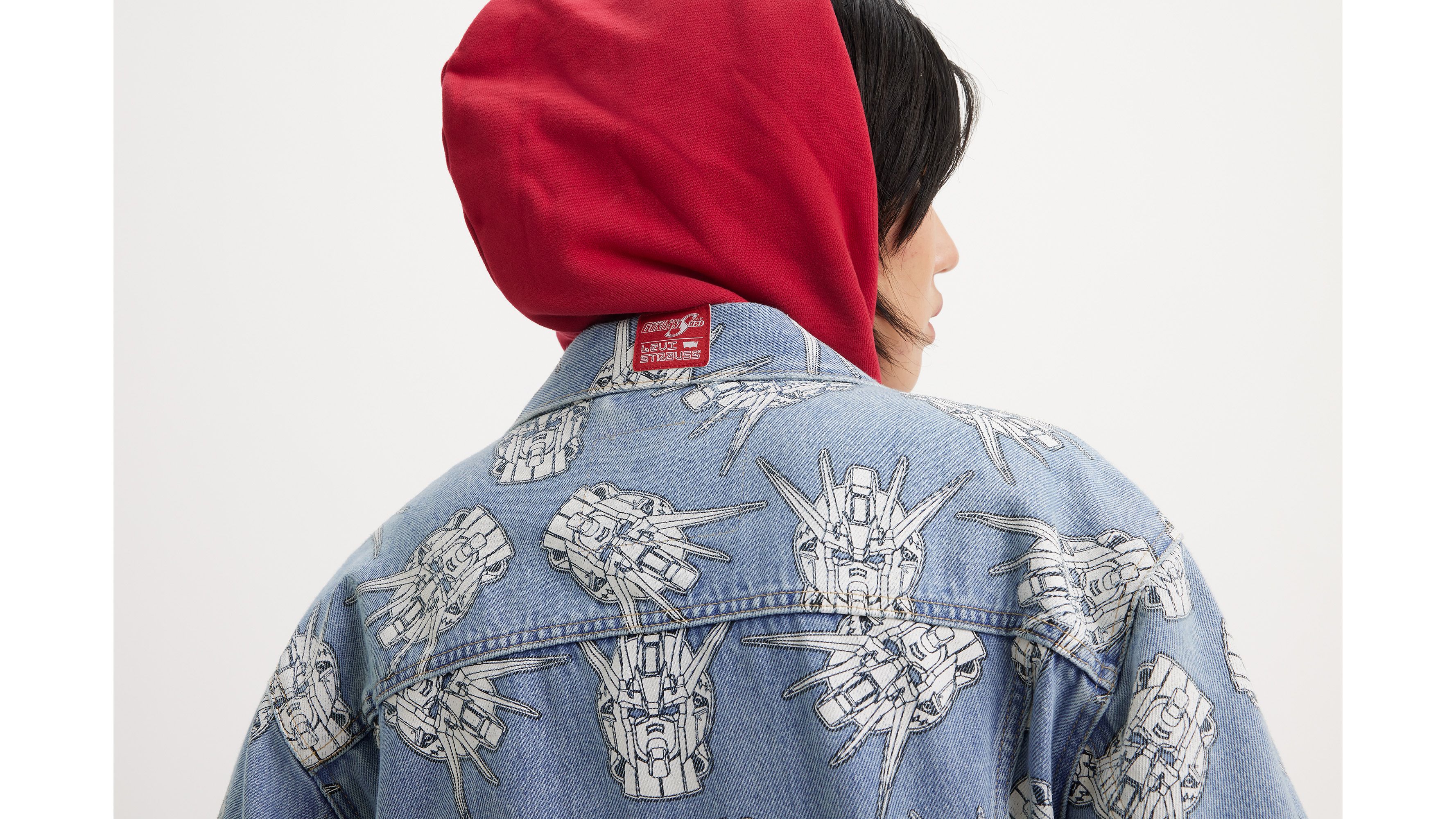 Veste Trucker Relaxed Levi's® x Gundam SEED - Starfighter Trucker - Bleu