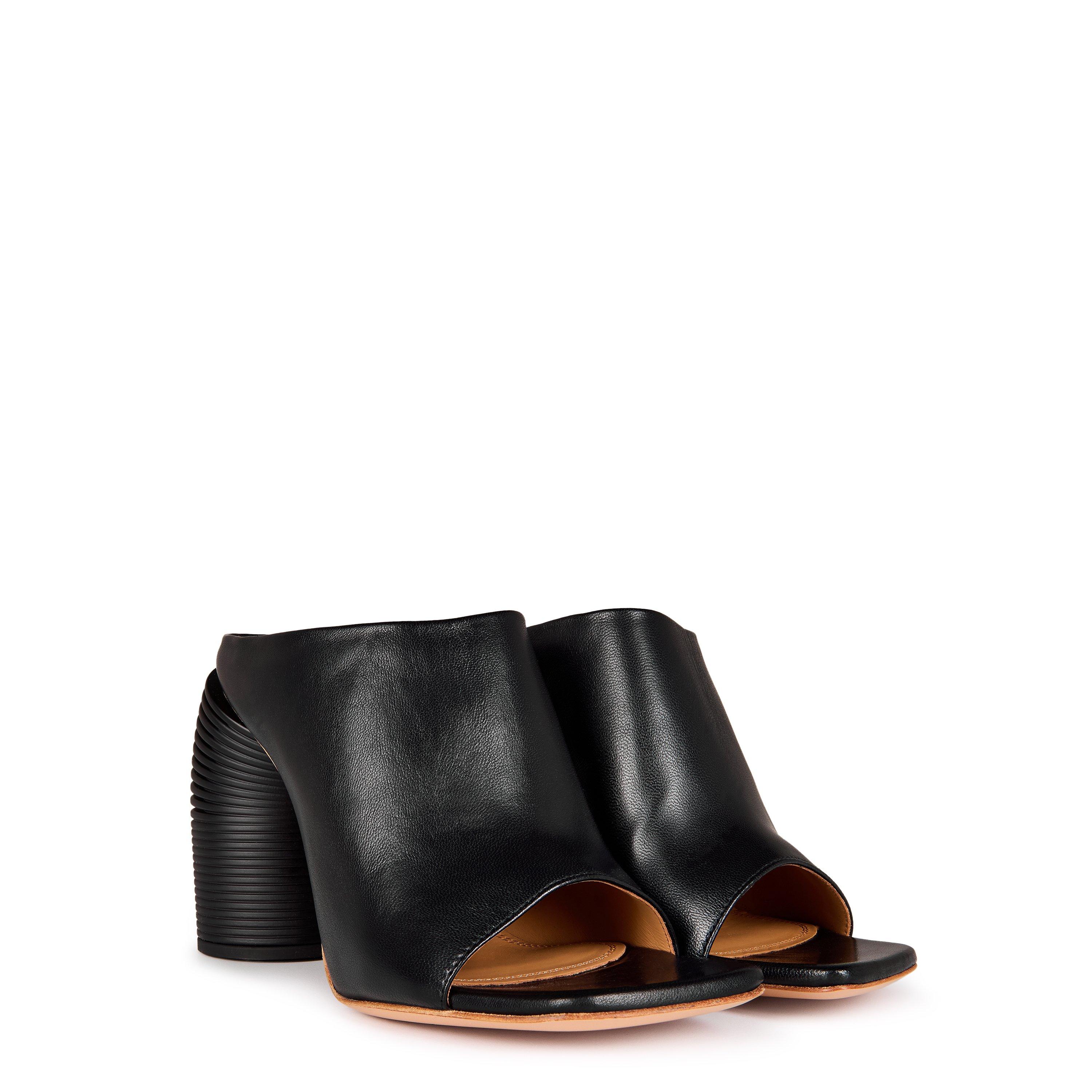 Off White Spring Mules