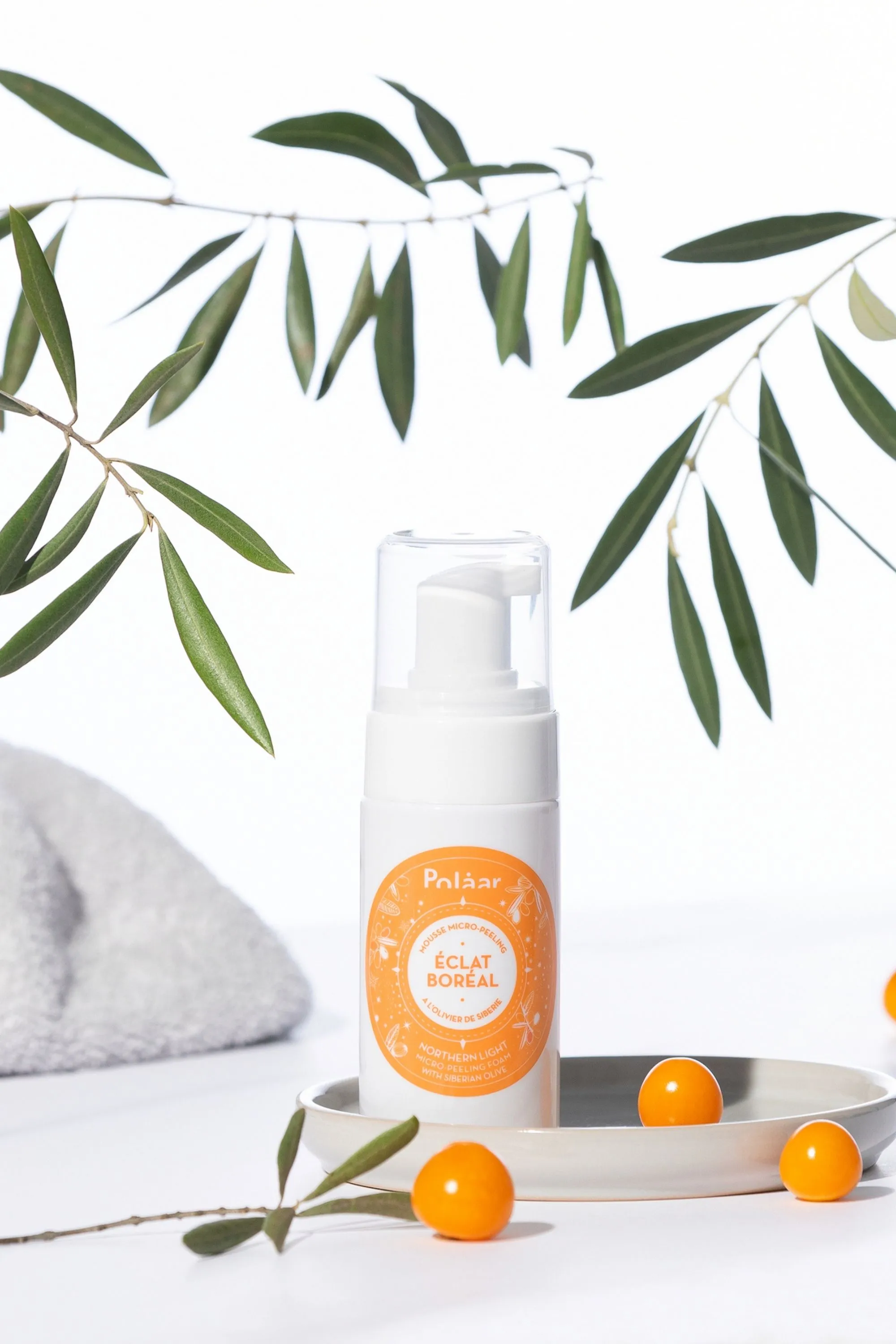 Polaar Mousse micro-peeling Eclat Boréal à l’Olivier de Sibérie-100 ml