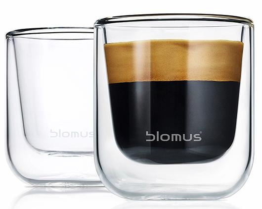 BLOMUS Espressoglas »NERO« Doppelwandig, 2-teilig