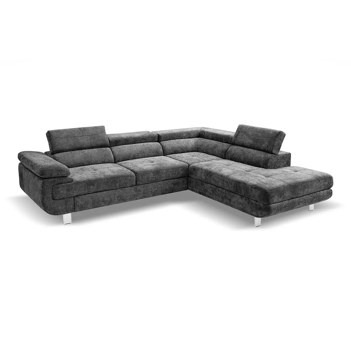 Ecksofa Savona 125 x 195 Graphit