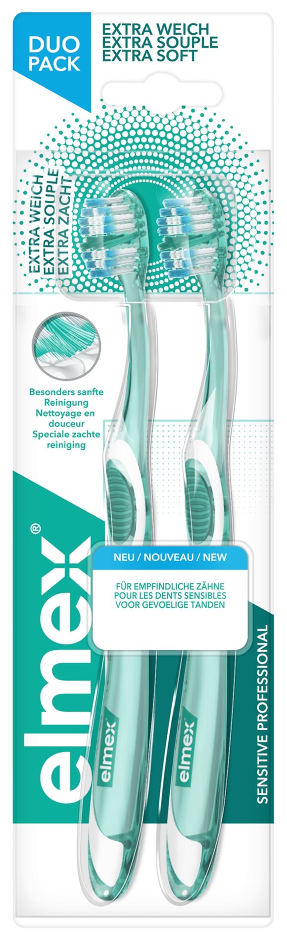 ELMEX SENSITIVE PROFESSIONAL Zahnbürste Duo 2 Stk