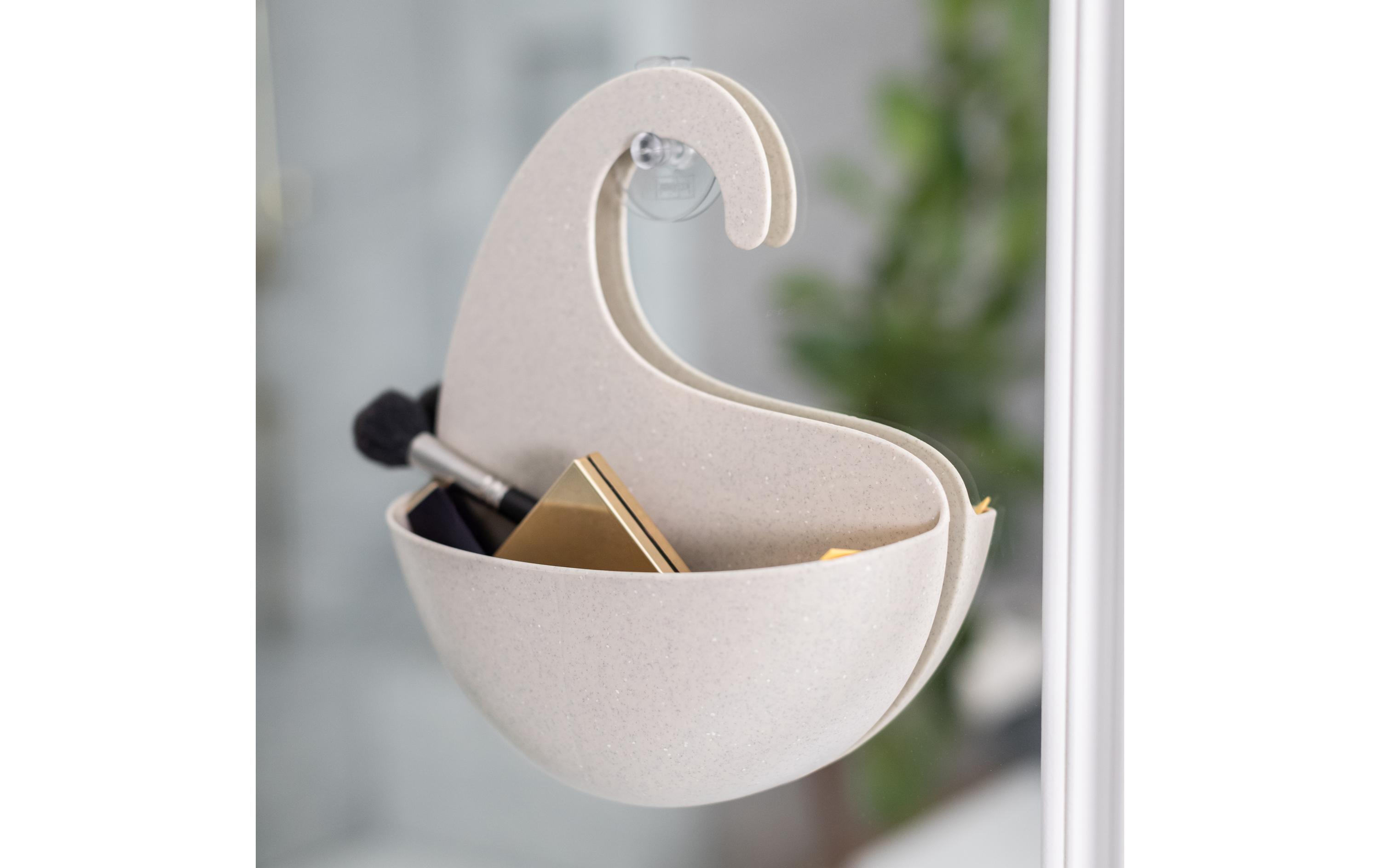 Duschmittelhalter Utensilo Surf M, Sand/GelbDuschablage