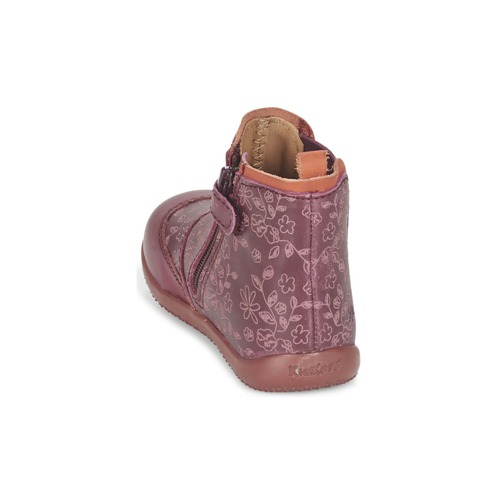 Kickers - BIGOR - Bordeaux Orange