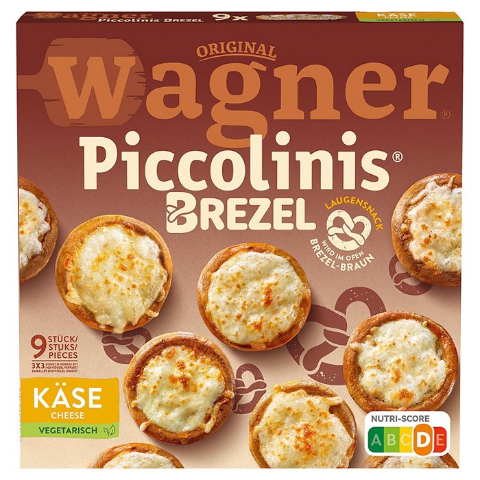 ORIGINAL WAGNER Piccolinis Brezel Käse 234 g