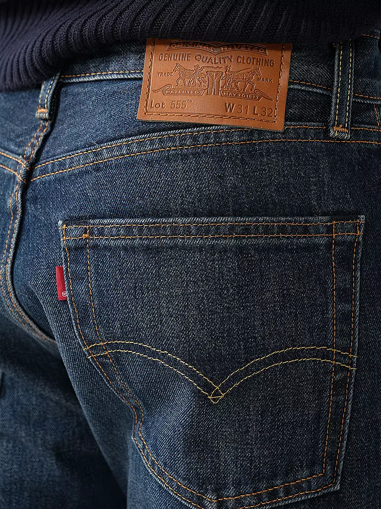 LEVI'S® Jeans Relaxed Straight 555™ dunkelblau