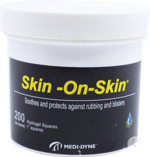 Skin-On-Skin Hydrogel Squares Non-Stériles 2,5x2,5cm Pièces 200